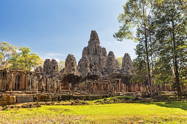 Bayon-Tempel, Angkor Thom, Siem Reap, Kambodscha.