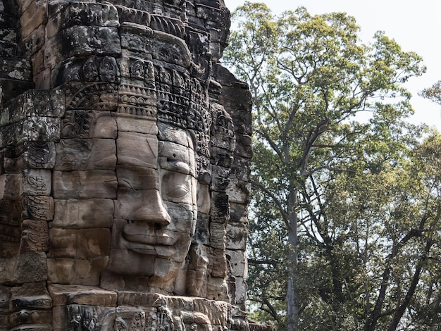Bayon Tempelanlage in Ankor Wat Kambodscha