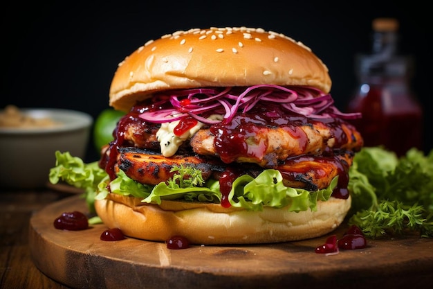 BBQ Turkey Burgers melhor fotografia de BBQ