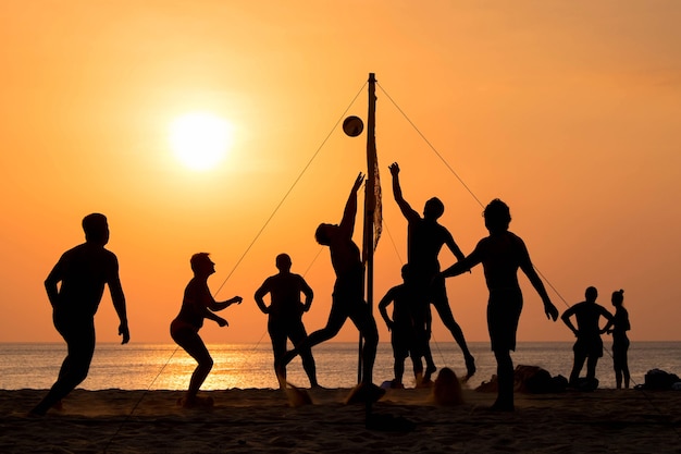 Beach-Volleyball