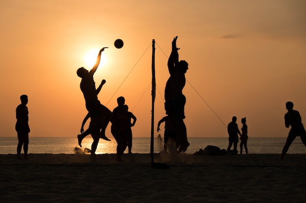 Beach-Volleyball