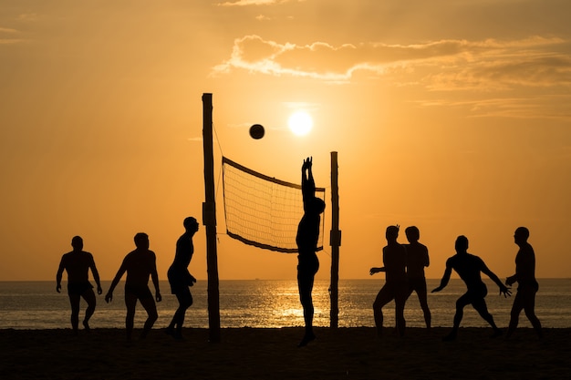 Beach-Volleyball