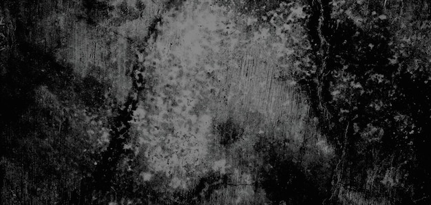 Beängstigend dunkle Wand grungy Zement Textur für den Hintergrund Wand voller Kratzer