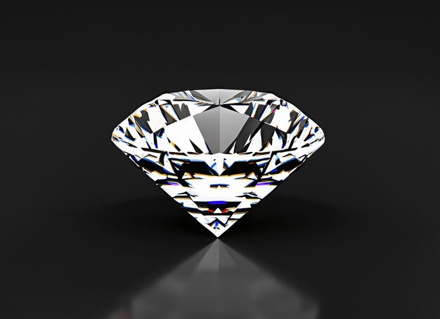 Foto beau diamante brilhante renda 3d