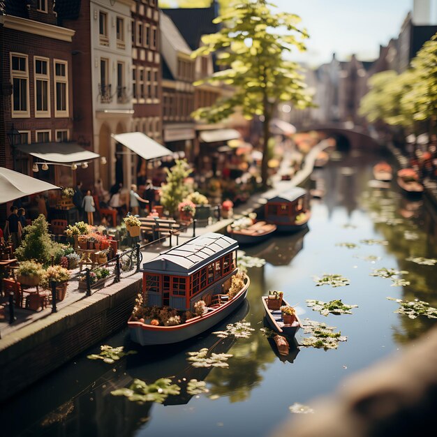 BeautyTiltShift WithÚnico Y CreativoSesión De FotosdeunencantadorDutchvillagemarketta