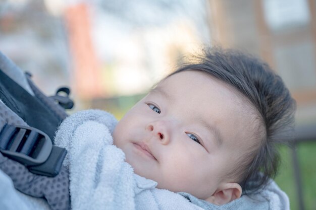 Bebê a passear