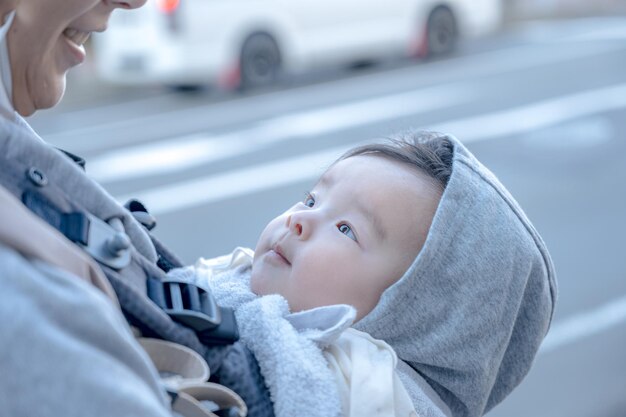 Bebê a passear