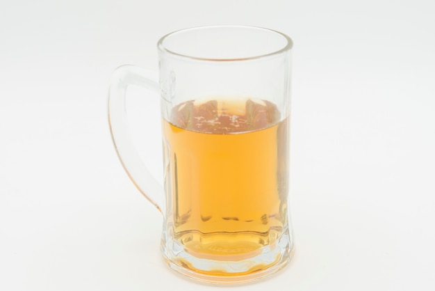 Foto bebida isolada de cerveja