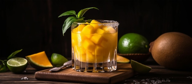 bebida de mango