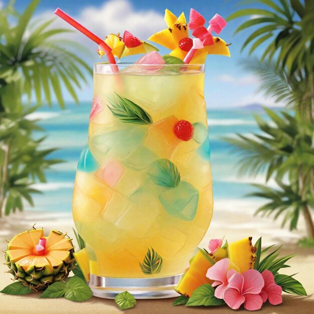 Bebida tropical