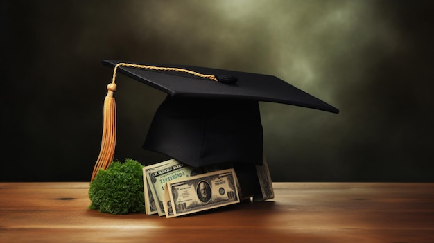 Foto beca de préstamo estudiantil con costo de matrícula universitaria