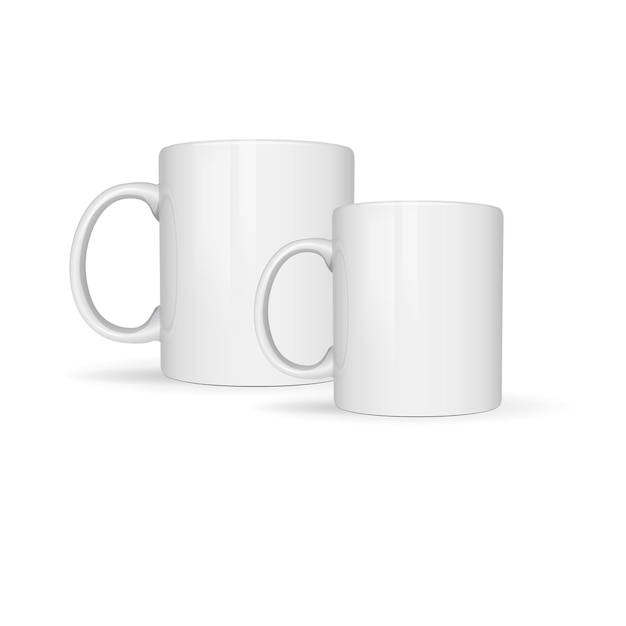 Becher für Tee und Kaffee Souvenir-Mockup