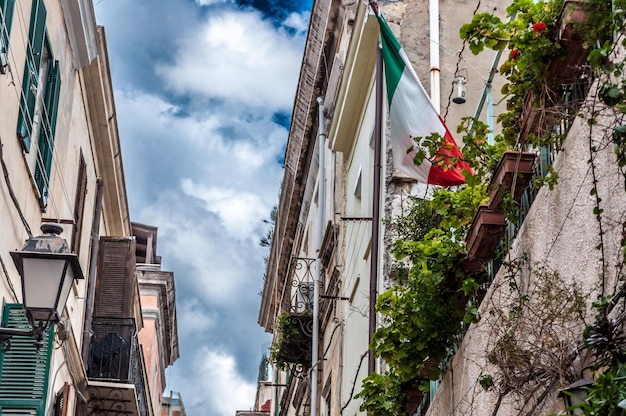 Beco na cidade de Sassari