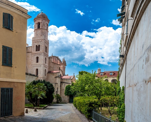 Beco na cidade de Sassari