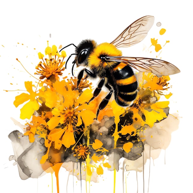 beeclipart sublimação mel aquarela clipart abelha borboleta abelha mel clipart para crianças