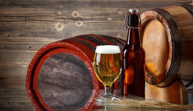 Foto beer barrel