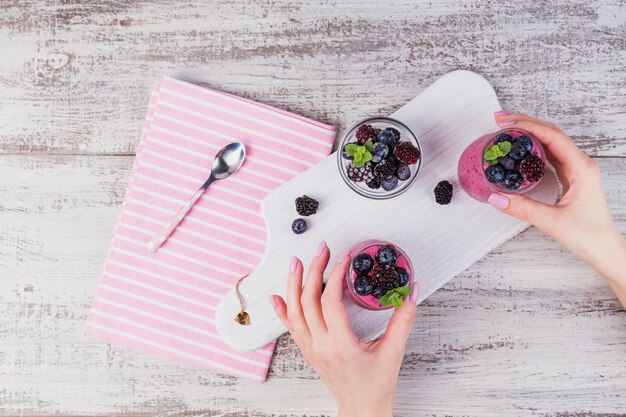 Beeren-Smoothie