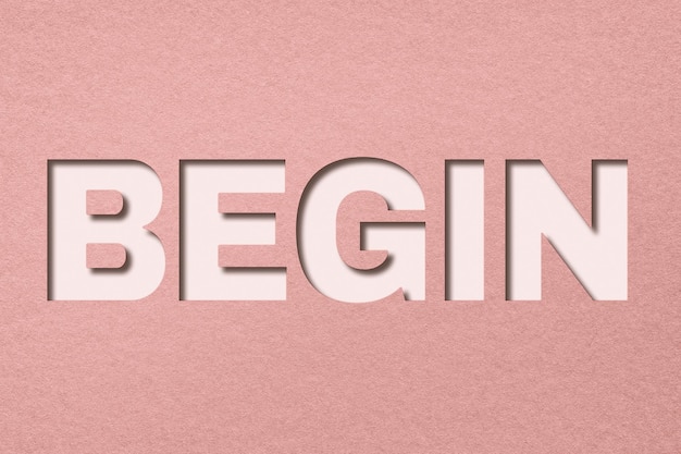 Beginne Wort png Clipart Papierschnitt Schriftart Typographie