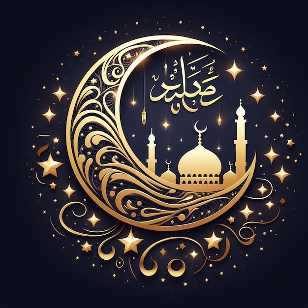 Begrüßungsdesign für den Feiertag Eid al-Adha