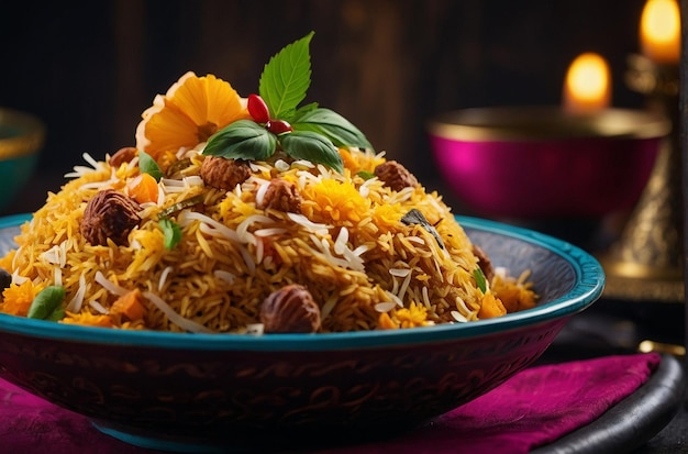 Behandeln Sie die süße Biryani-Dessert-Affäre