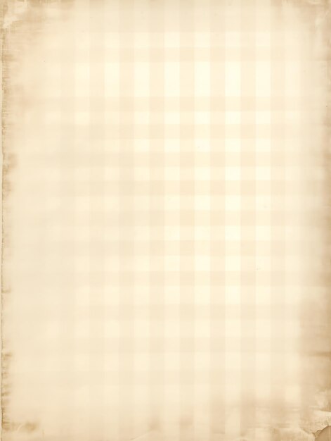 Foto beige e branco gingham pattern antique junk journal página de fundo decoração de arte de parede para berçário ou