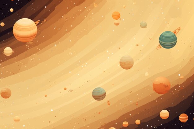 Foto beige galaxy solar system mobile wallpaper fesselnder vektorhintergrund