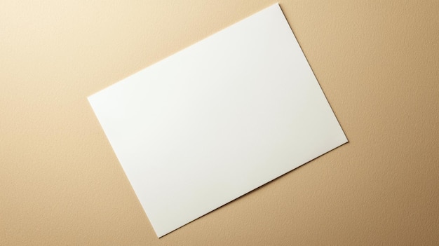 Beige glänzende Oberfläche Kreative leere Blatt-Design-Vorlage