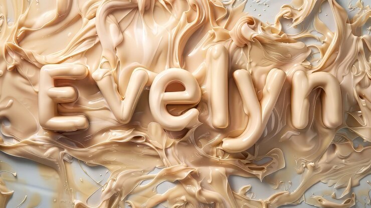 Foto beige slime tarjeta postal con nombre personalizado perfecta para la decoración