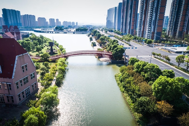 Bela cidade na China