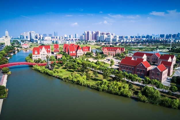 Bela cidade na China