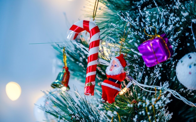 bela decoração de natal durante o festival de natal em Kathamndu Nepal