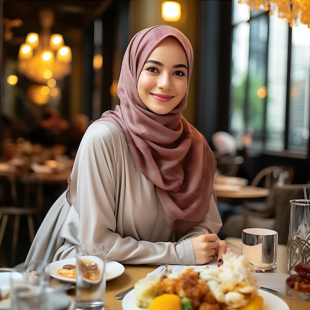 Bela garota islâmica de Bangladesh Hijab