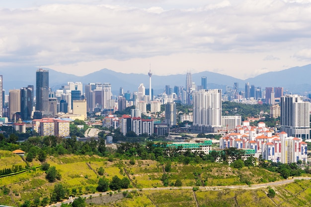 Bela paisagem da cidade