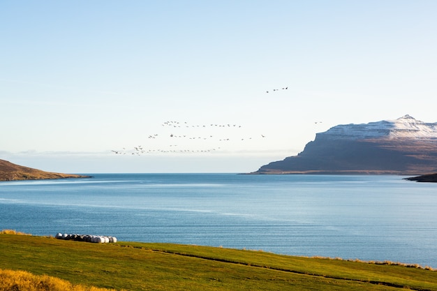 bela paisagem da Islândia