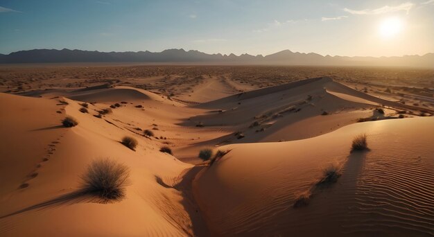 Bela paisagem do deserto