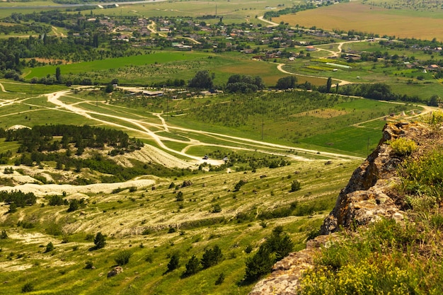 Bela paisagem montanhosa