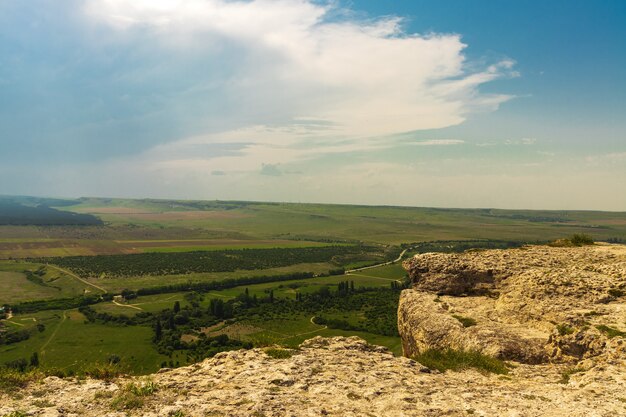 Bela paisagem montanhosa