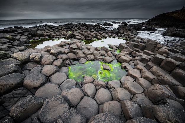 Bela paisagem na Irlanda do Norte