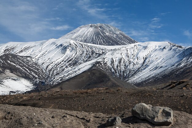 bela paisagem vulcânica