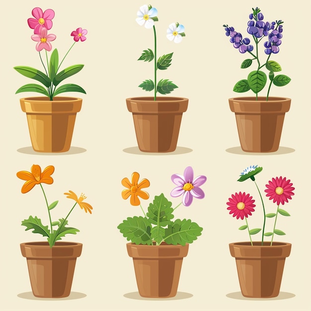 bela pintura de flores