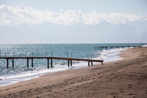 Bela praia e mar