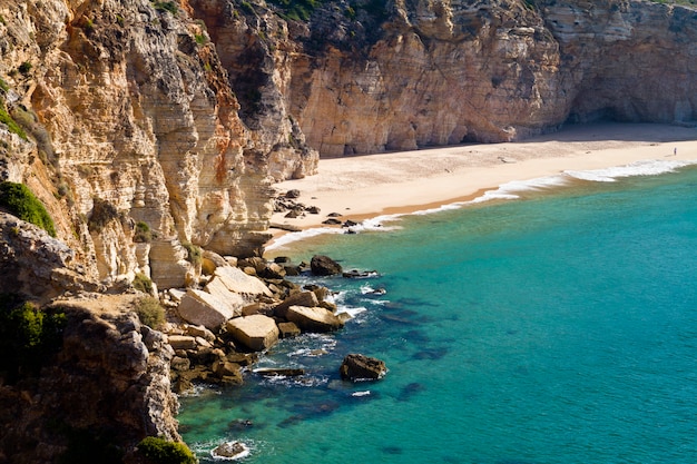 Foto bela praia em sagres