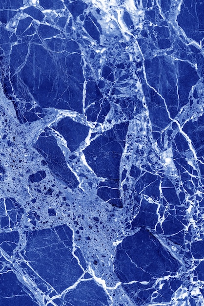 Bela textura de mármore azul. fundo natural abstrato.