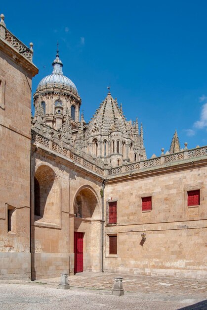 Bela vista da Catedral de Salamanca