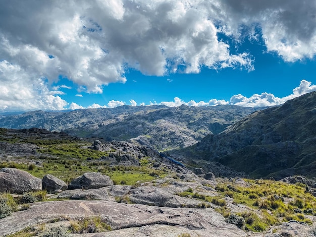 Bela vista de La Cumbrecita, Córdoba, Argentina