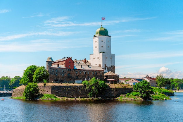 bela vista do castelo de vyborg