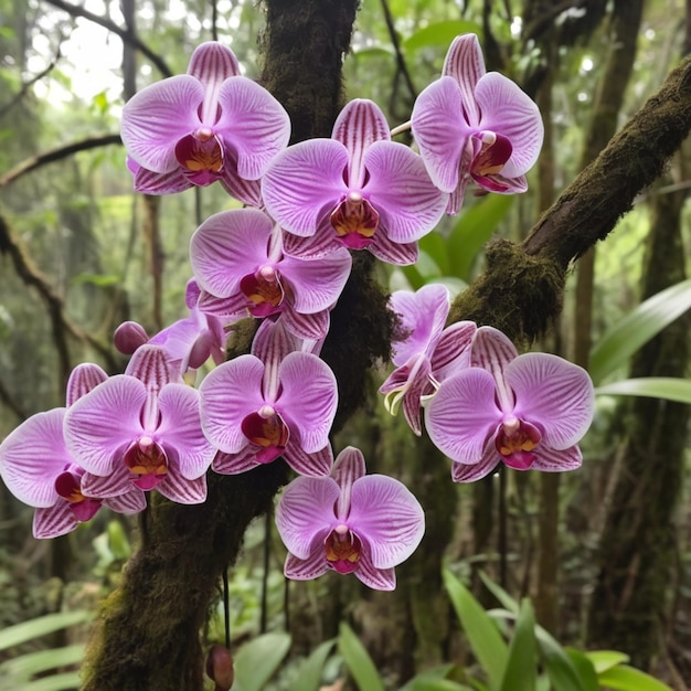 Belas flores de orquídeas