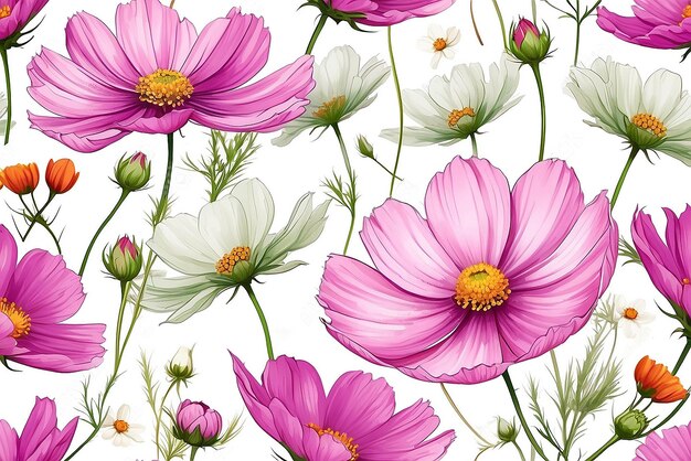 Belas flores do Cosmos