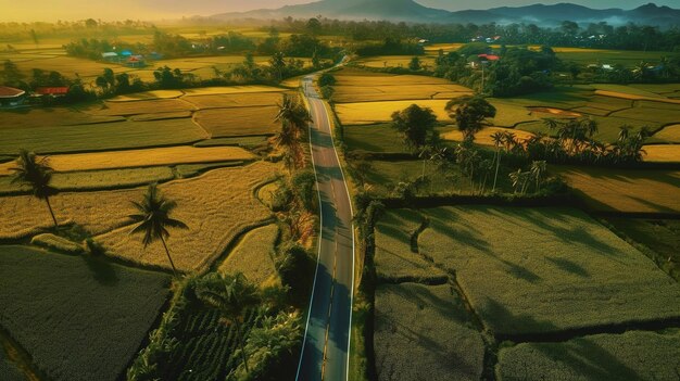 Belas paisagens da Islândia enquanto viaja Generative ai