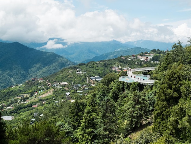 Belas paisagens na Fazenda Cingjing